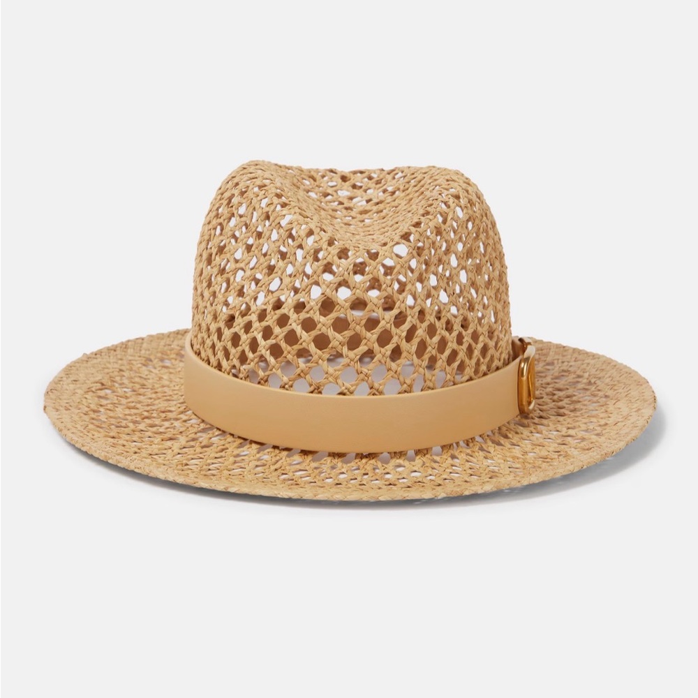Valentino Garavani Beige Straw Hat - Picture 6 of 7